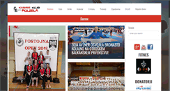 Desktop Screenshot of karate-klub-polzela.si